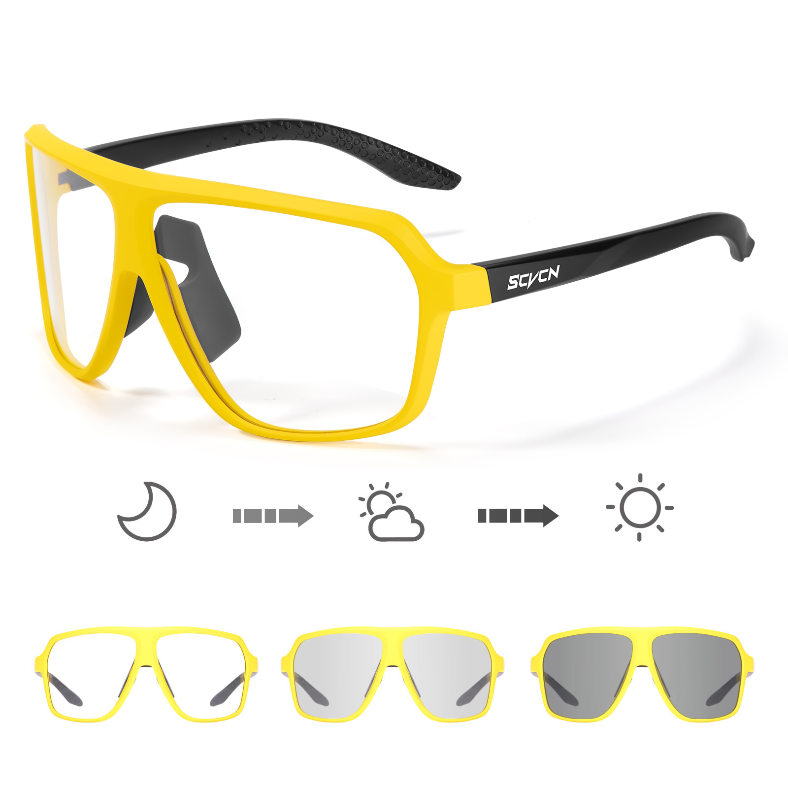 Mountain Biking Sunglasses - Велосипедные очки SCVCN: спортивные очки для