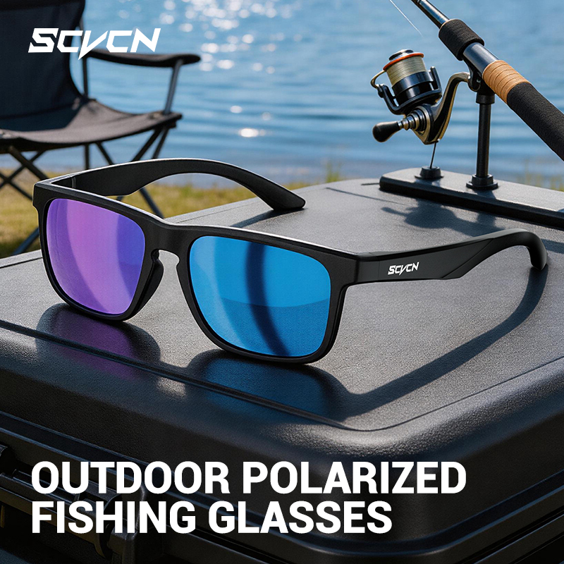 Mountain Biking Sunglasses - Поляризованные солнцезащитные очки SCVCN для рыбалки,