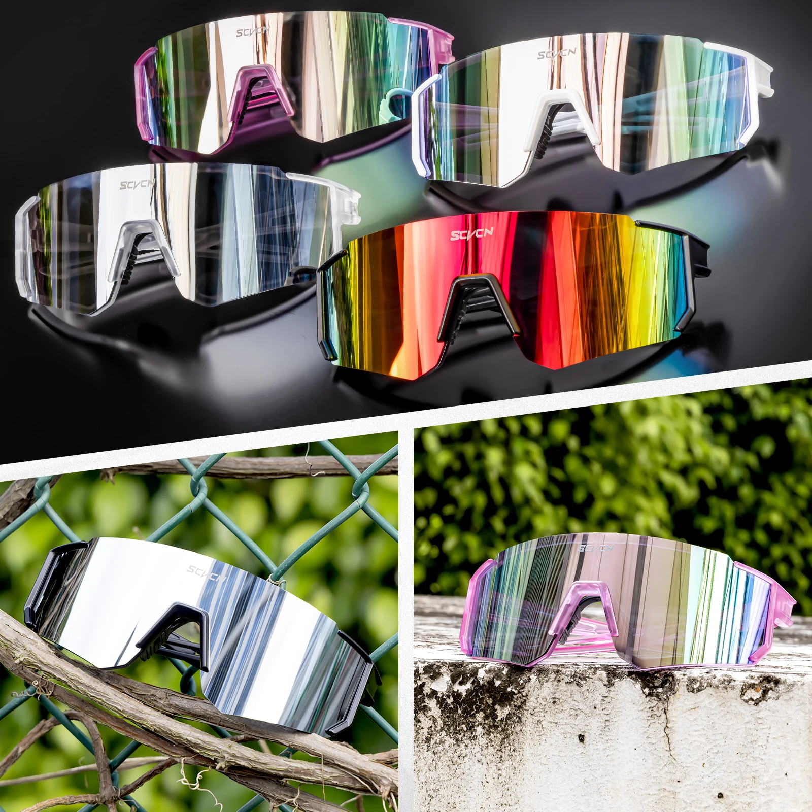 Новые фотохромные велосипедные – обзор и цена Mountain Biking Sunglasses