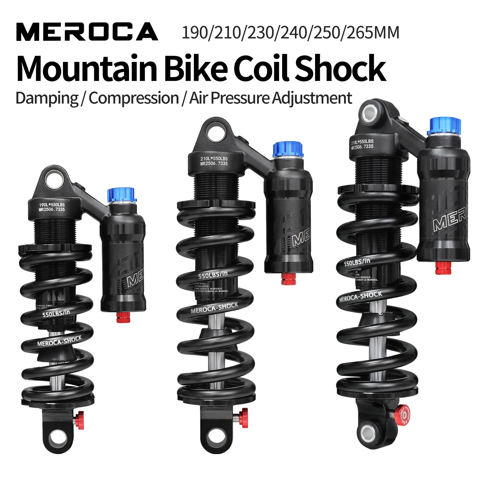 Амортизатор задний MEROCA RCT2 – обзор и цена Mountain Biking Downhill