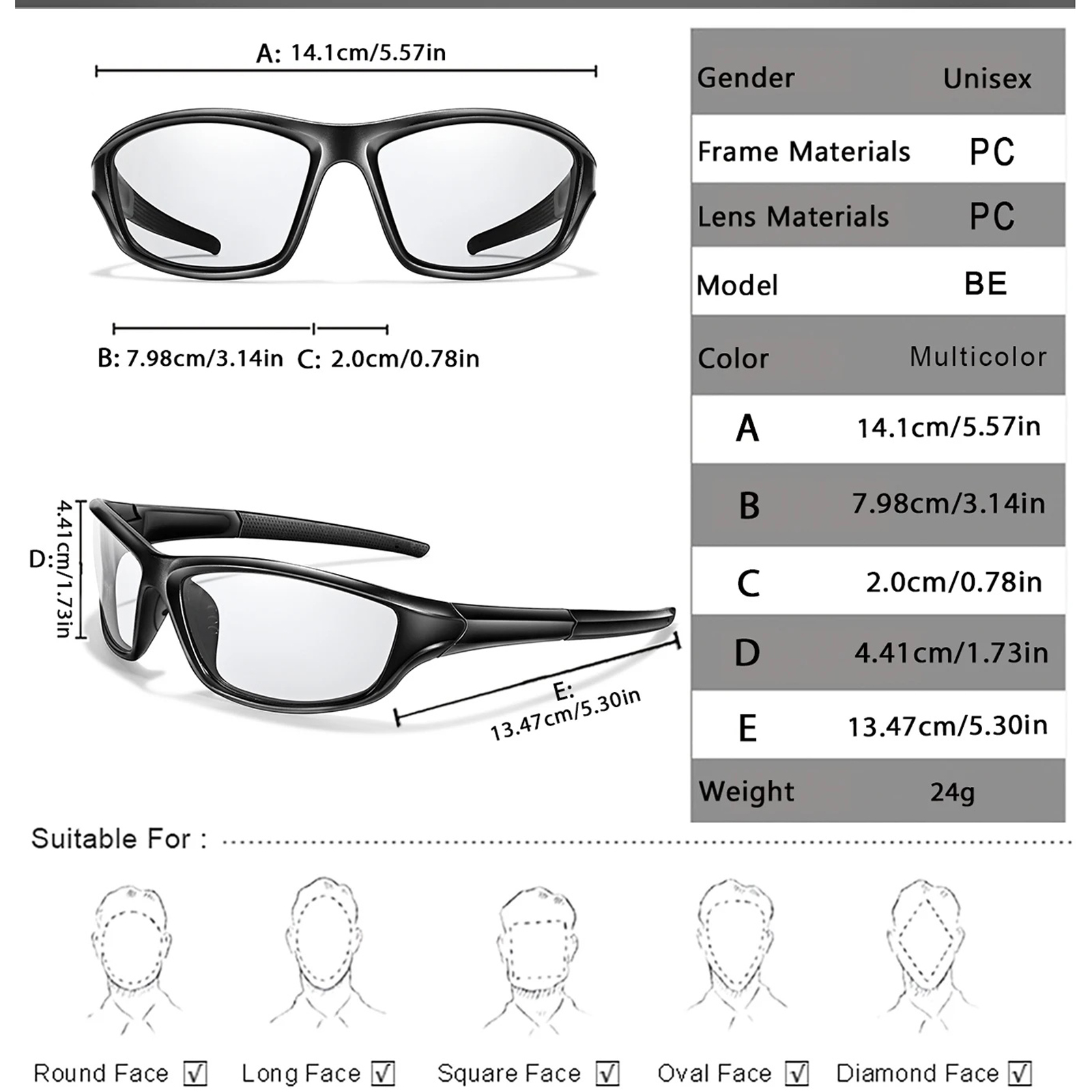 Фотохромные очки для велоспорт – обзор и цена Mountain Biking Sunglasses